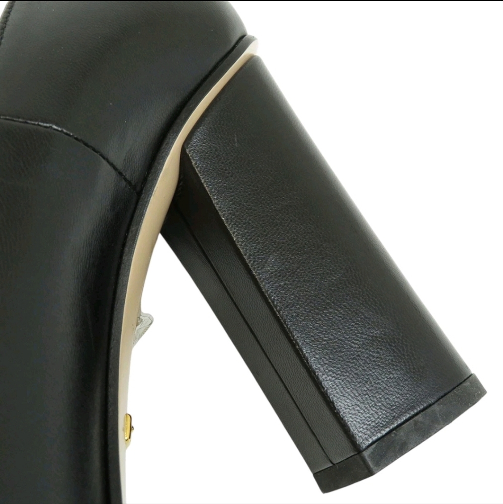 Gucci Marmont GG Mid Heel Loafers - Picture 8 of 13